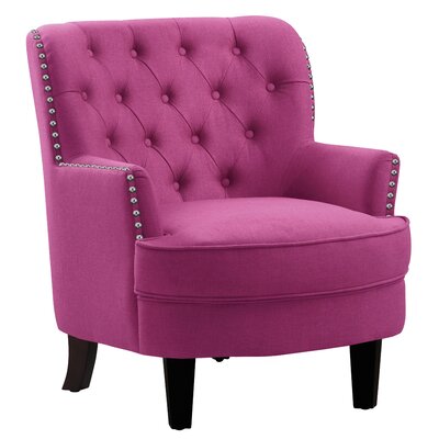 Pink Accent Chairs You Ll Love Wayfair   Ivo Wingback Chair 